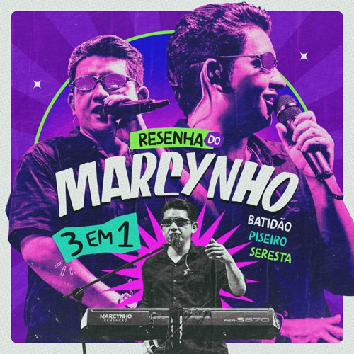 CD RESENHA DO MARCYNHO - 3 EM 1 - Marcynho Sensação